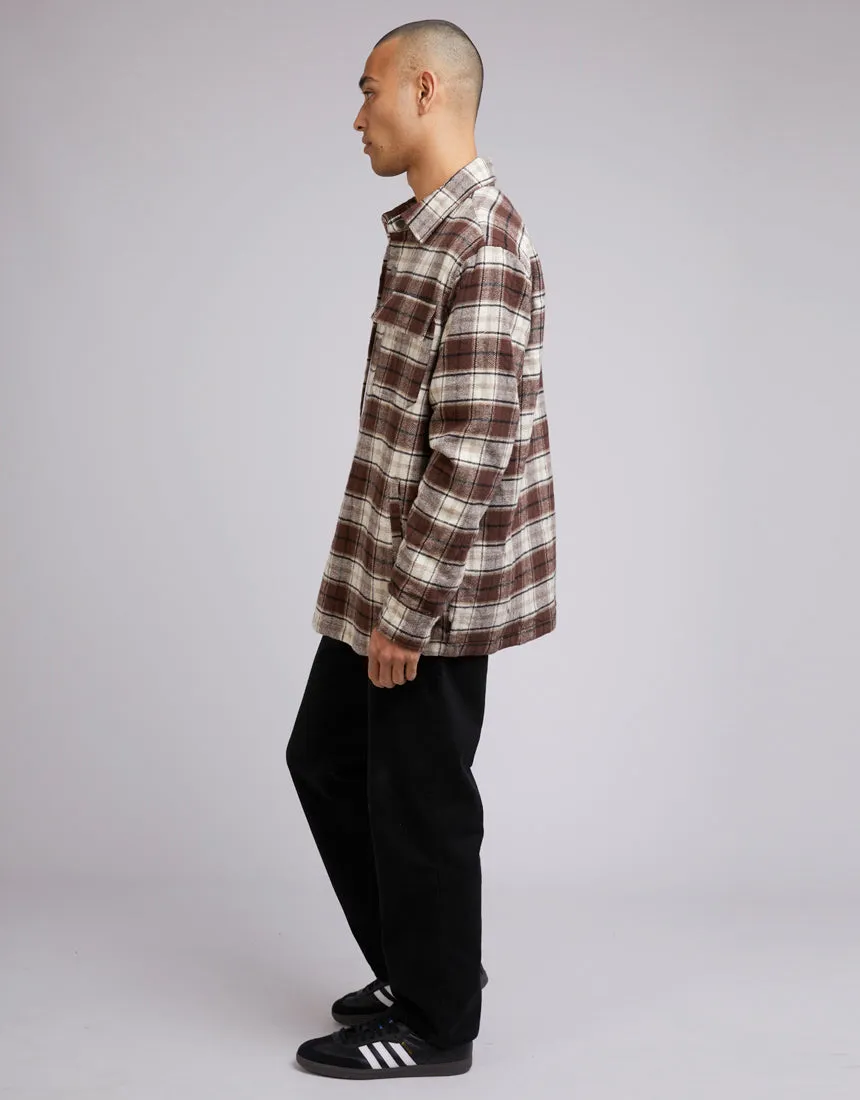 Alpha Shacket Brown
