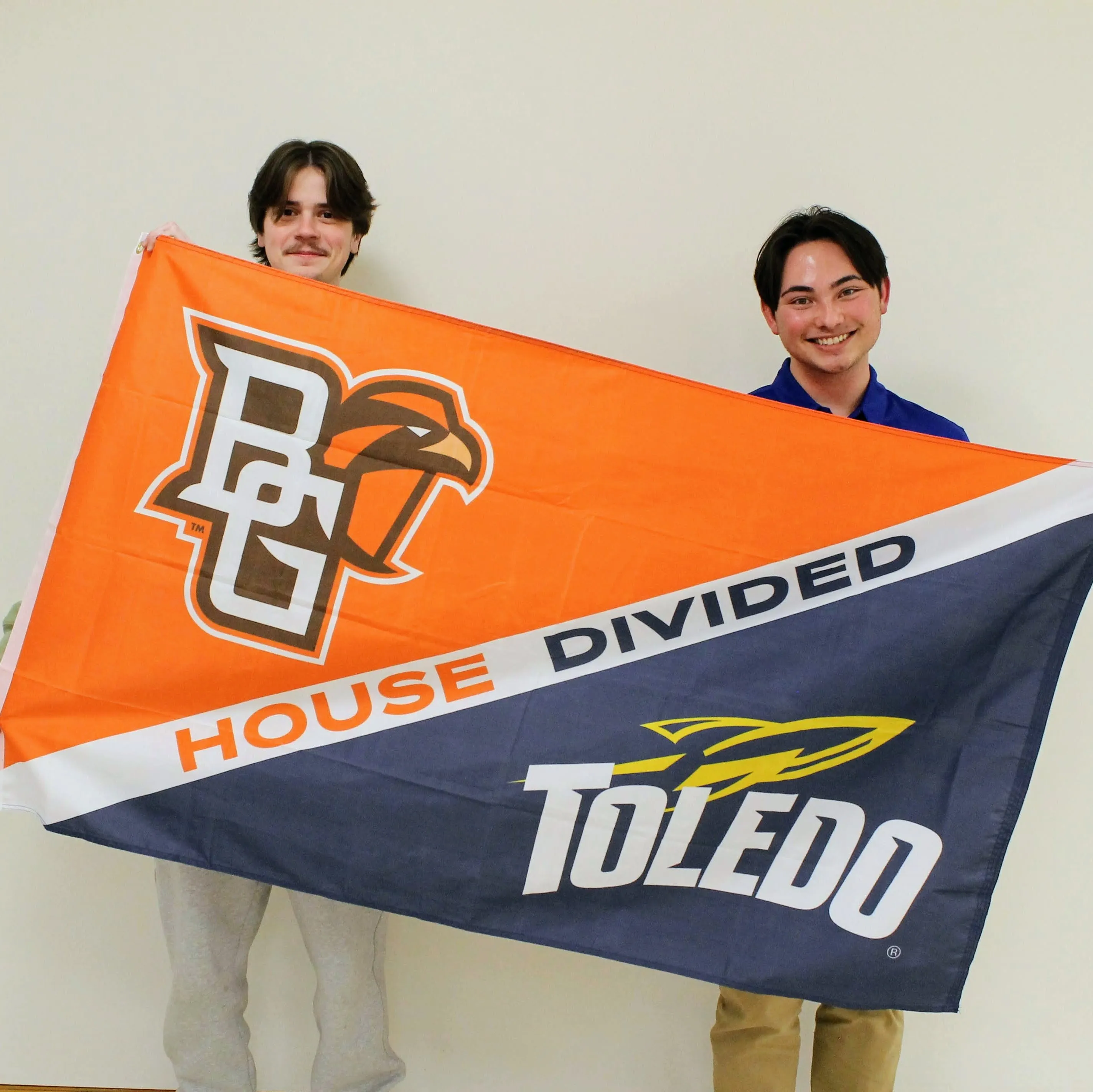 BG/School Up North House Divided 3x5' Flag