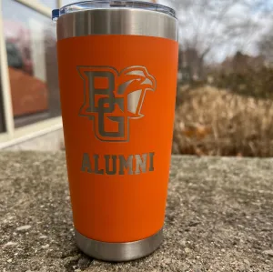 BGSU Alumni 20oz Orange Tumbler
