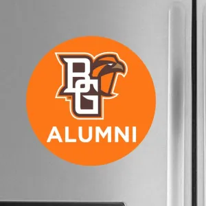 BGSU Alumni Peekaboo Circle Magnet