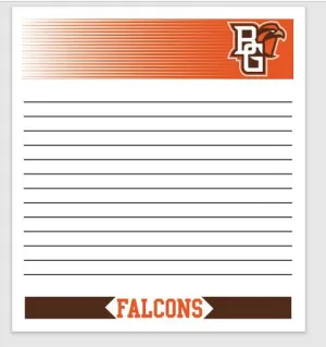 BGSU Peekaboo Square Memo Pad