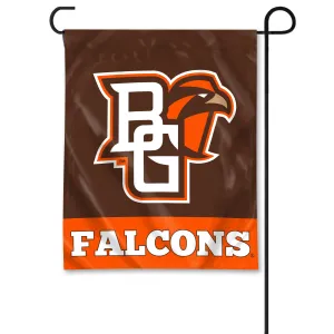 Brown BGSU 12"x 15" Garden Flag