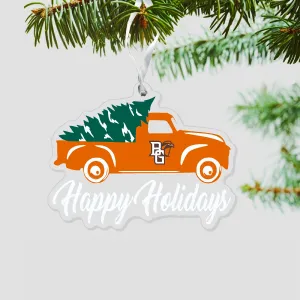 CDI Happy Holiday Truck Acrylic Ornament