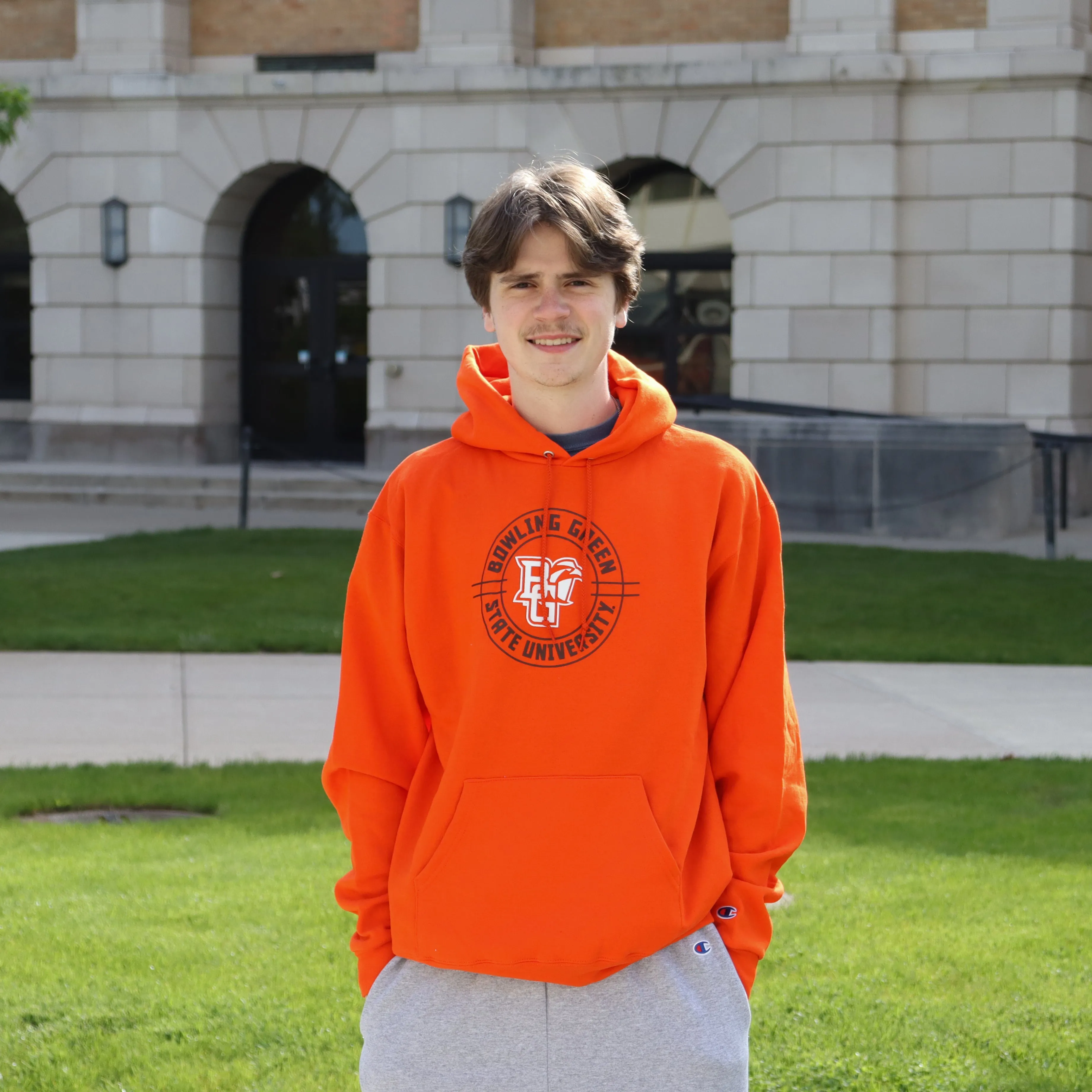 Champion BGSU Circle Hoodie
