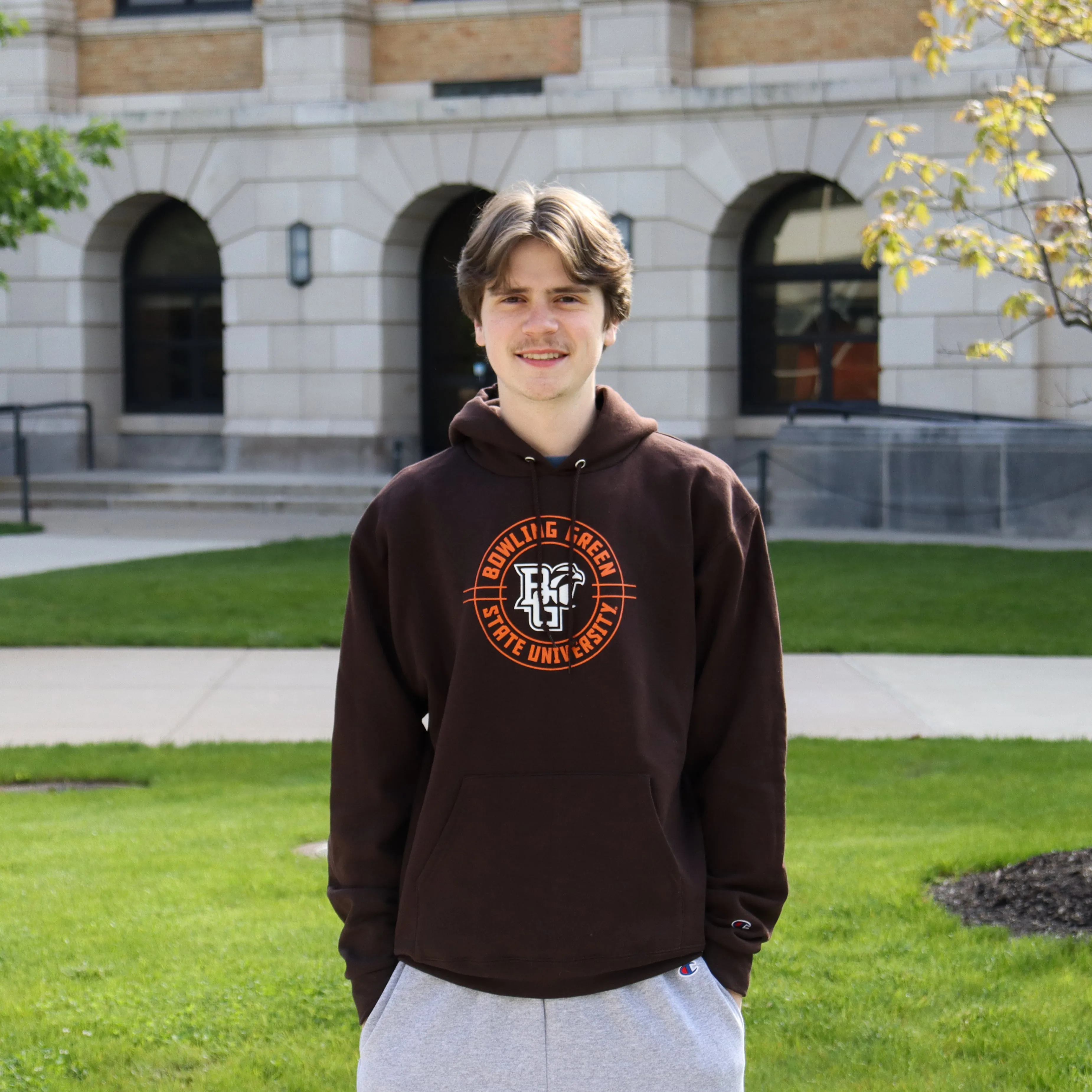 Champion BGSU Circle Hoodie