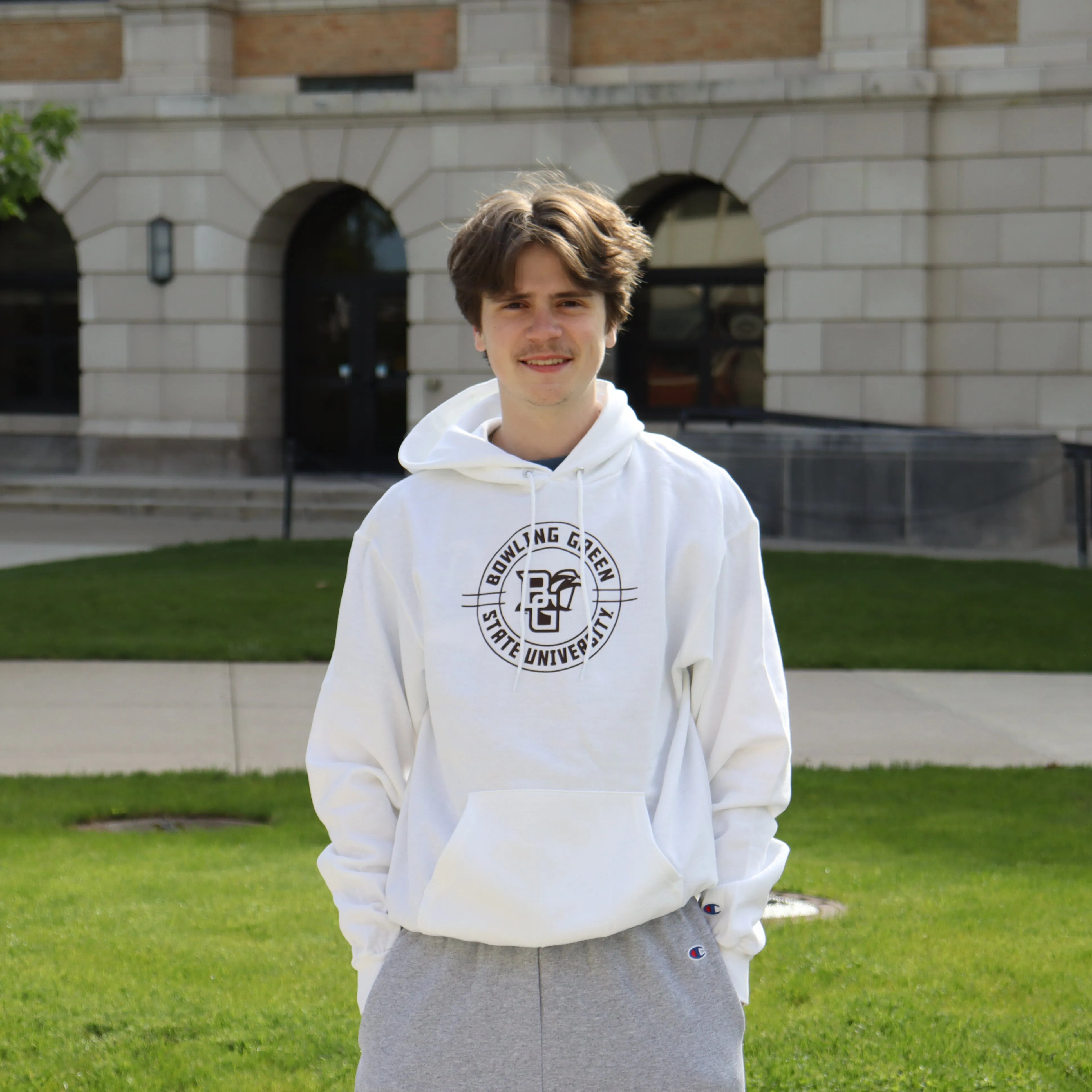 Champion BGSU Circle Hoodie