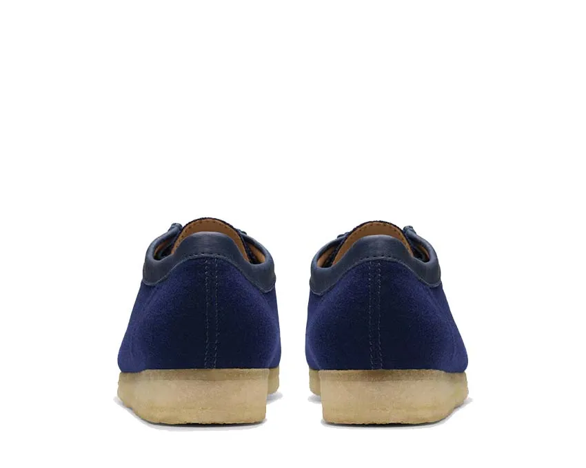 Clarks Wallabee "Navy Wool"