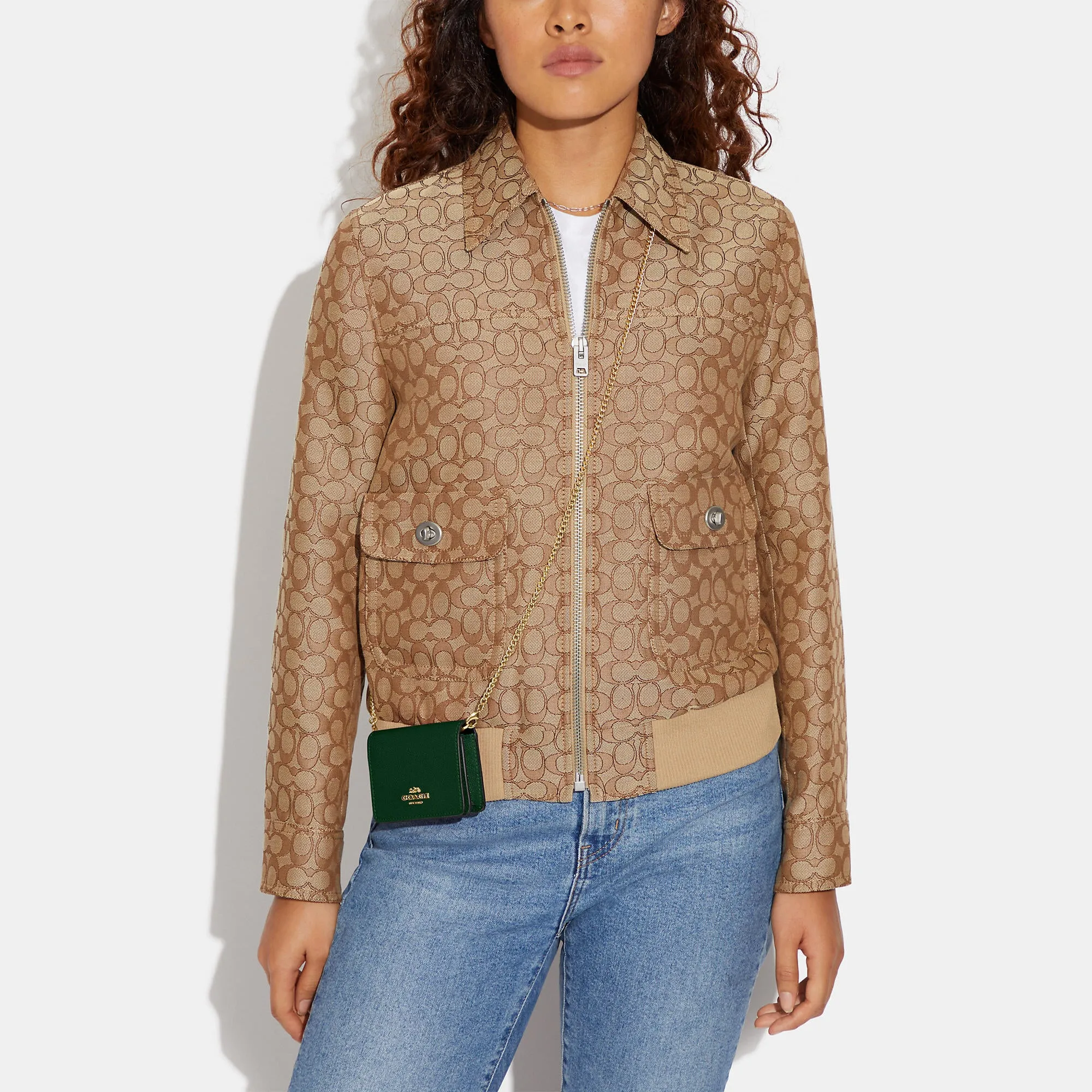 Coach Outlet Mini Wallet On A Chain