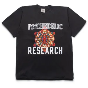 CRTFD Psychedelic Research Tee - Vintage Black