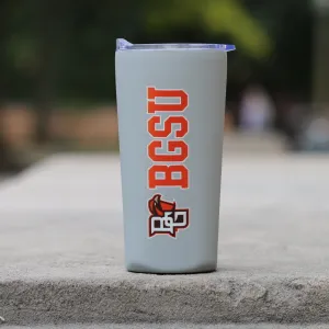 Fanatic BGSU Soft Touch 18oz Grey Tumbler