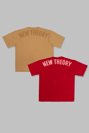 Legacy Oversized T-Shirt - Red & Yellow