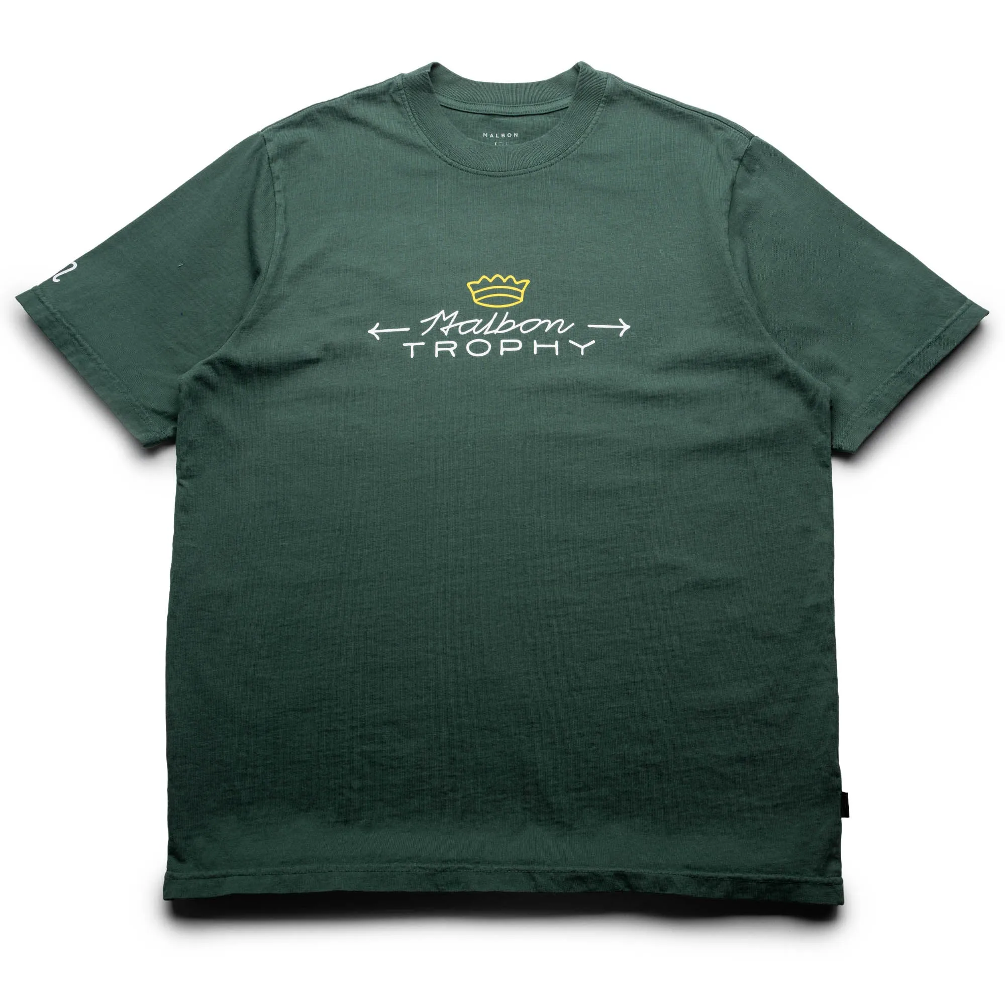 Malbon Golf Trophy Tee - Malbon Green