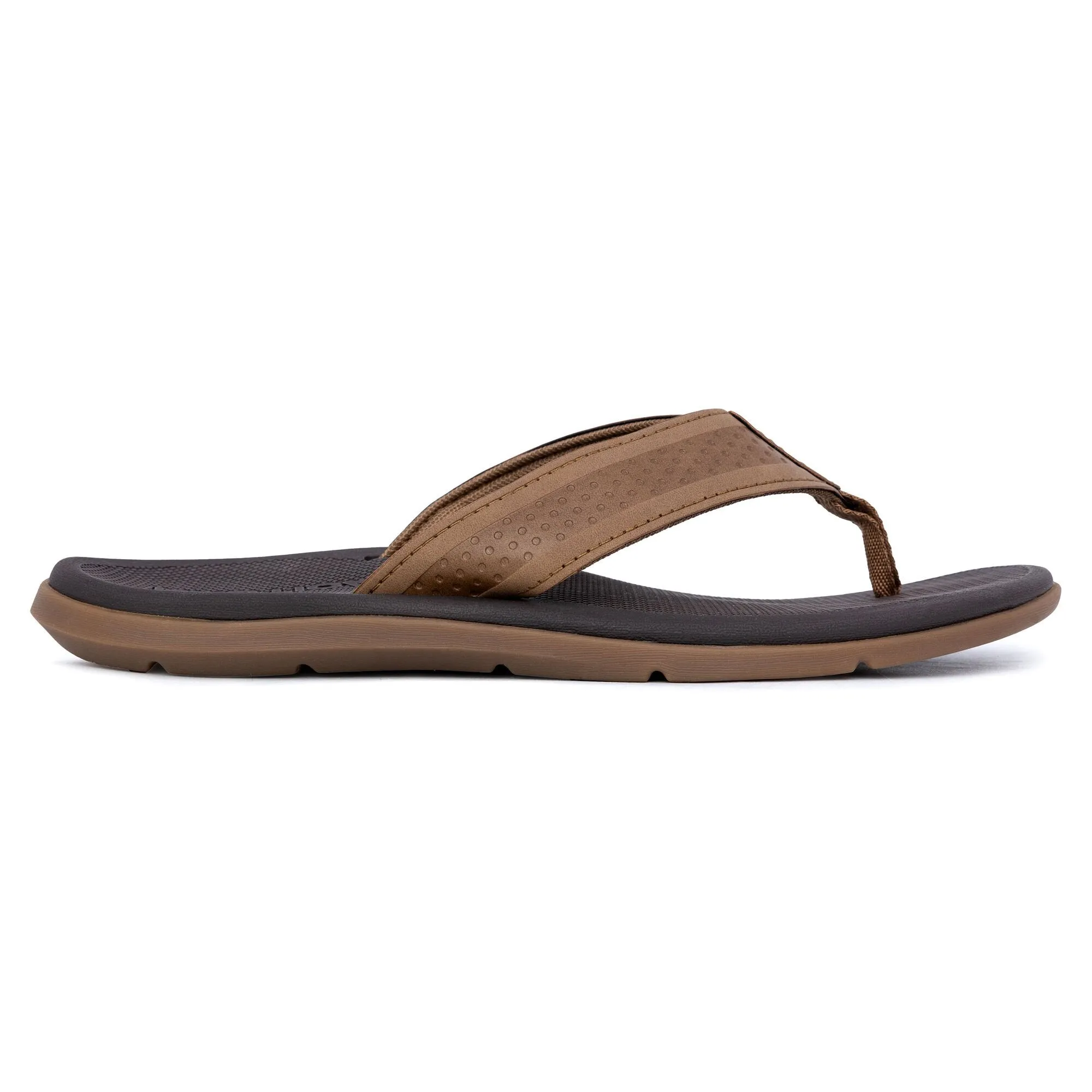 Nautica Mens Brand Icon Flip-Flop