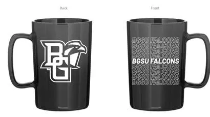 Neil Peekaboo BGSU Falcon 14 oz Ombre Mug