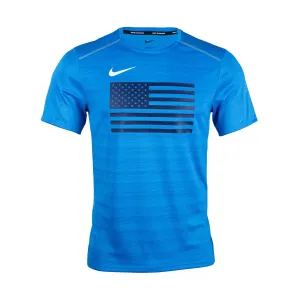 Nike Team USA Men's Short Sleeve Miler Top