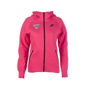 Nike USATF Women's Tech Fleece Windrunner FZ Hoodie
