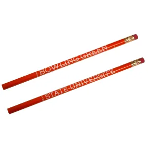 Orange Pencil w/ BGSU in White