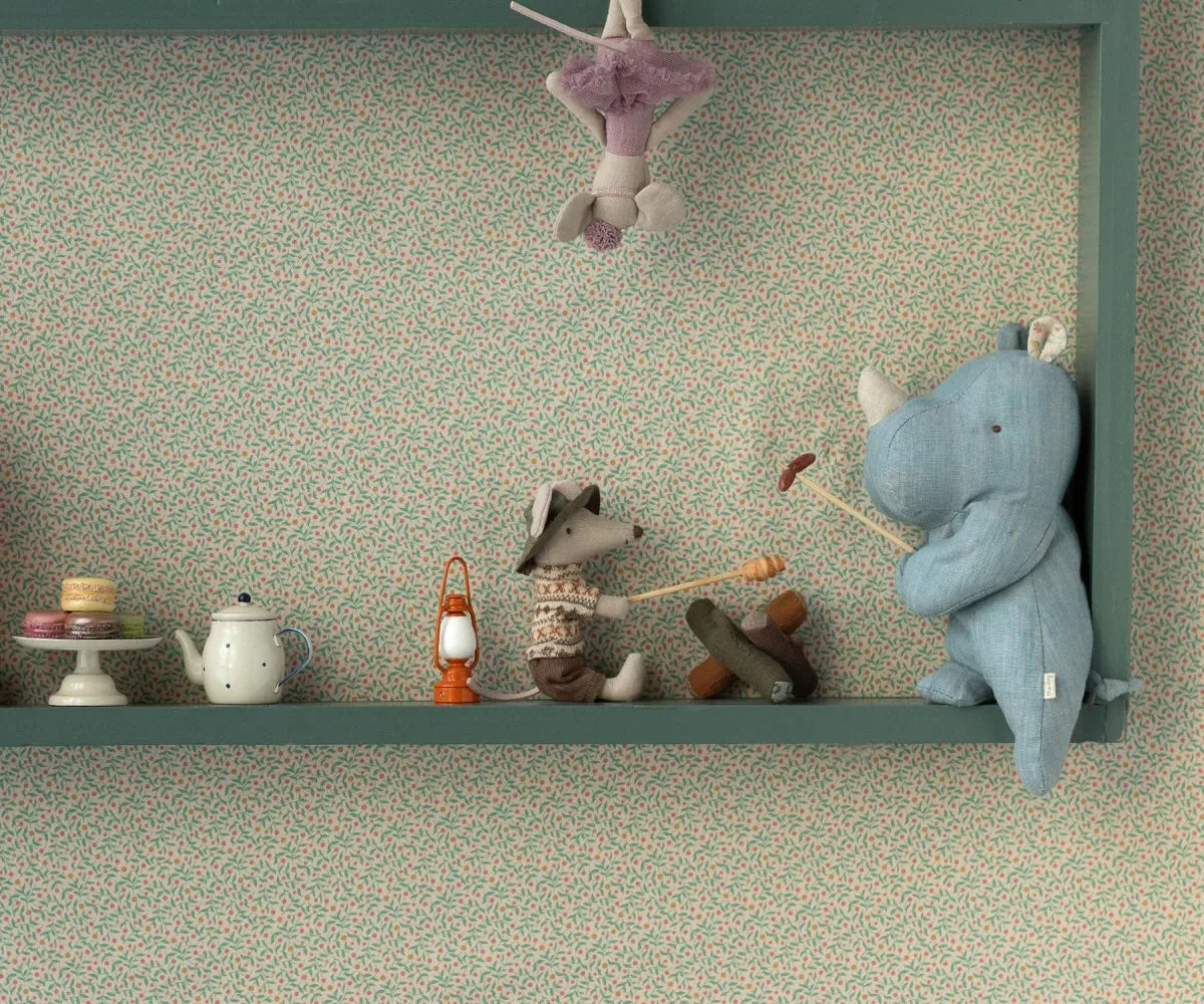 Small Rhino (Blue/Sand)