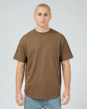 Solid Tail Tee Chocolate