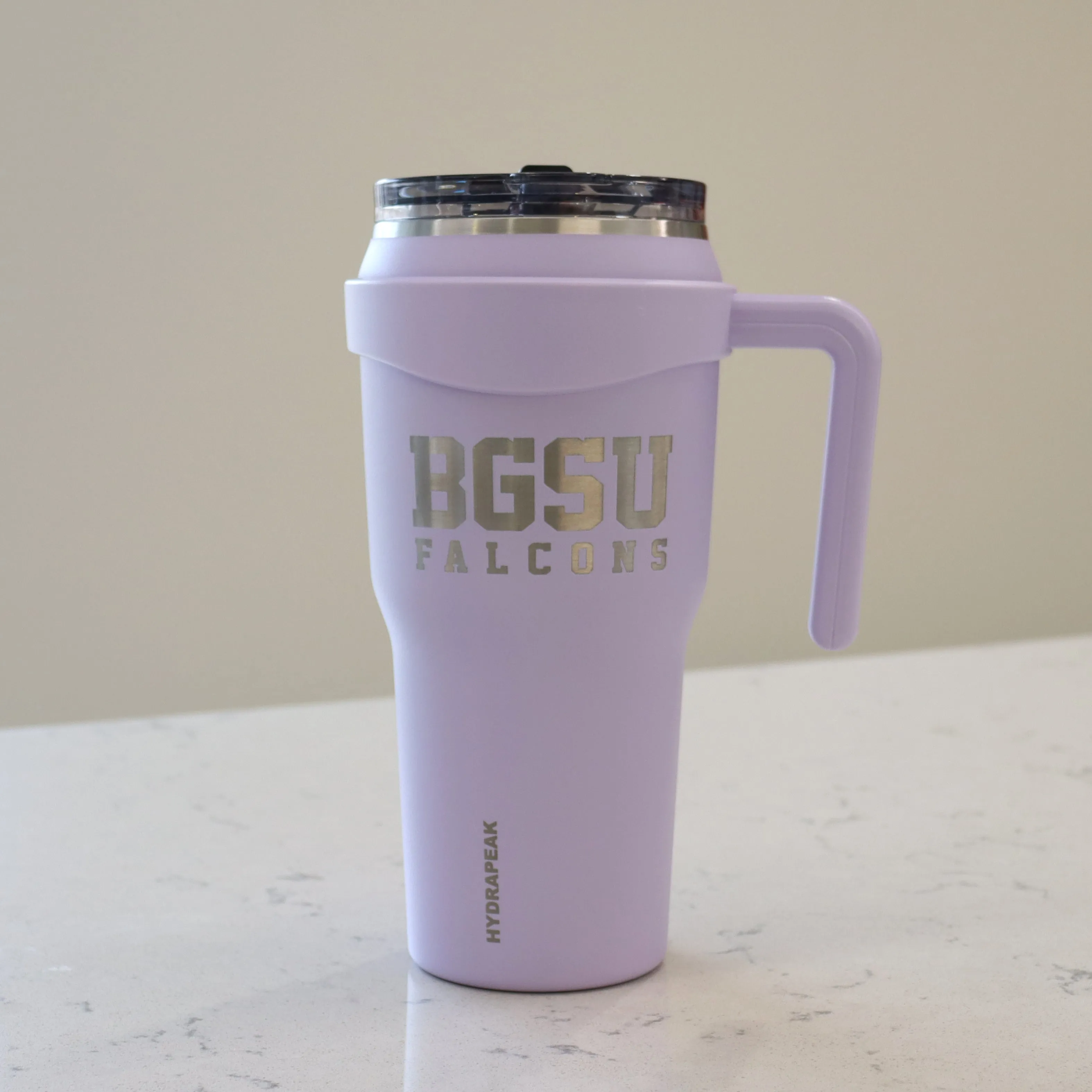 Spirit BGSU Hydrapeak 40oz Lavender Tumbler