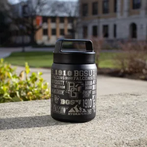 Spirit BGSU Hydrapeak Black 18oz Jar