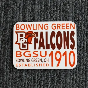 Spirit BGSU Quincy Rectangle Magnet